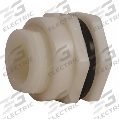 HAYWARD Bulkhead Tank Fitting: Polypropylene Body, 3 in Female NPT Threaded Inside - Polypropylene Through-Wall Fittings