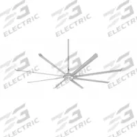 BIG ASS FANS Ceiling Fan: 48,971 cfm Airflow, 12 ft Blade Dia, Variable Speeds, 100 to 125V AC (MPN FES21201A385Q103V46). Key specifications — Voltage: 100 to 125V AC; Light Kit: No; Number of Speeds: Variable; Phase: Single; Brand: BIG ASS FANS.