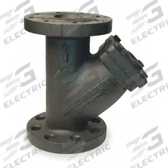 MUELLER STEAM SPECIALTY Y Strainer: 3 in, Flanged, Perforated, 0.062 in Screen Size, Cast Iron (MPN 3 752 Iron body flanged). Key specifications — Brand: MUELLER STEAM SPECIALTY; Seal Material: Non-Asbestos; Manufacturer Part Number: 3 752 Iron body flanged; Screen Material: 304 Stainless Steel.