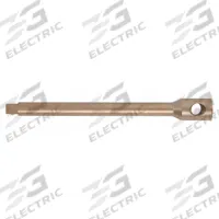 AMPCO Socket Extension: 1/2 in Input Drive Size, 1/2 in Output Drive Size, 3 in Overall Lg, Std (MPN WE-1/2X3). Key specifications — attr1204978: Not Insulated; attr1204980: Locking Included; attr1204984: AMPCO; attr1204970: Unfinished.