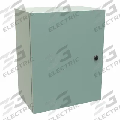 HAMMOND Electrical Enclosure: Steel, 20 in x 16 in x 10 in, NEMA 12/3R/4, Solid Cover - Steel Washdown Enclosures