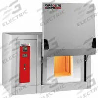 CARBOLITE Box Furnace: Gravity, 0.35 cu ft Capacity, 1,700°C Max Temp, 5,920 W Watt, +/-5°C, 1,700°C (MPN HTF1710-230SN). Key specifications — attr1027180: CARBOLITE; attr1027172: +/-5°C.