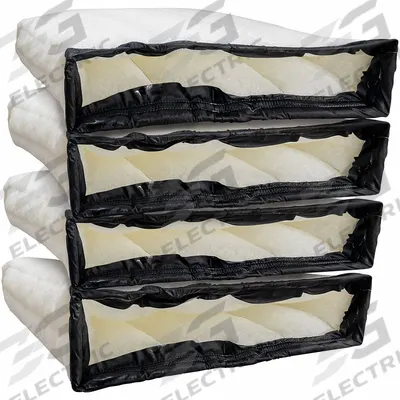 BALDWIN FILTERS Air Filter Element: Engine, Rectangular, 29 3/8 in Overall Lg, Nylon - Panel Engine Air Filters