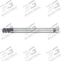 OSG Corner Radius End Mill: Carbide, WXS Coated, 3 Flute, 8 mm Mill Dia, 12 mm LOC, 2 mm Rad (MPN 3092082)