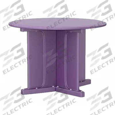 CORTECH Table: 29 in Overall Ht, 42 in Overall Dia, No Game Top, Ballast Accepted - Round X-Base Tables