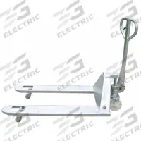DAYTON Pallet Jack: 5,500 lb, 48 in L x 27 in W Fork Dim, 27 in, 15 in, Std Fork, Steel, Galvanized (MPN 24L321). Key specifications — Brand: DAYTON; Width Between Forks: 15 in.