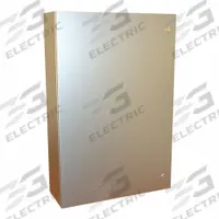 HAMMOND Electrical Enclosure: 316 Stainless Steel, 36 in x 24 in x 8 in, NEMA 12/13/3R/4/4X, Hinged (MPN EN4SD36248S16). Key specifications — Brand: HAMMOND; Closure Method: 1/4-Turn Latch; Enclosure Material: 316 Stainless Steel; Knockouts: Not Included.