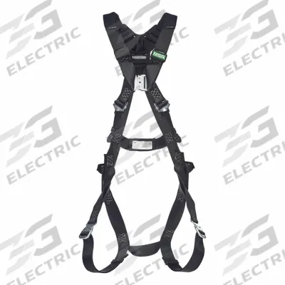 MSA Fall Protection Harnesses: Arc Flash, 400 lb Wt Capacity, Vest Harness - Arc-Flash Rated Vest-Style Harnesses for General Fall Arrest