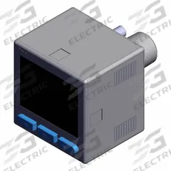 SMC High Precision Pressure Switch: 1/8 in Port Size, 2 NPN/PNP Output, 12 to 24V DC, -5°C to 50°C (MPN ZSE20A-T-N01-J). Key specifications — attr124221: ZSE20A-T-N01-J; attr124227: ZSE20A(F); attr124234: 2 NPN/PNP Output; attr124235: 12 to 24V DC; attr1042233: 4-Pin Snap-In Plug.