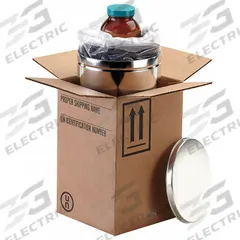 BERLIN Hazardous Material Shipping Kit: 11 3/16 in x 11 3/16 in x 14 3/4 in, 4GV/X4/S, 275#, 4 PK (MPN HMS-6649M). Key specifications — Brand: BERLIN; Color: Brown; Standards: UN Rated; UN Rating Solid: 4GV/X4/S.
