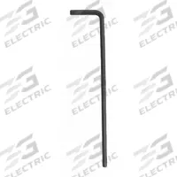 WESTWARD Hex Key: 0 Ball Ends, 4 mm Tip Size, Metric, Long, Alloy Steel, Black Oxide, 4 mm Handle Lg (MPN 54TU91). Key specifications — attr1205521: WESTWARD; attr1205526: Black Oxide.
