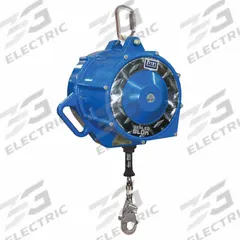 DBI-SALA Self-Retracting Lifeline: Stainless Steel Carabiner Anchor, Harness Swivel Snap Hook (MPN 3400173). Key specifications — Brand: DBI-SALA; RFID Equipped: Yes; Lifeline Material: Stainless Steel; Series: Sealed-Blok; Sealed: Yes; Anchorage End Connection Type: Carabiner; Anchoring Location: Overhead Only; Sealed Subhead: Sealed.