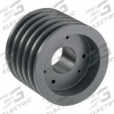 APPROVED VENDOR V-Belt Pulley: B50, 5 Groove, 5.35 in OD, Bushed Bore, SD - Bushed-Bore Cast-Iron V-Belt Pulleys