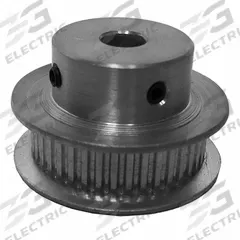 APPROVED VENDOR Timing Pulley: Trapezoidal, Fixed, For MXL Timing Belt Section, For 1/4 in Belt Wd (MPN 44MP025-6FA3). Key specifications — attr1328229: APPROVED VENDOR; attr1328272: Trapezoidal; attr1328235: Clear Anodized.