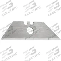 WESTWARD Utility Blade: 2 7/16 in Blade Lg, 3/4 in Blade Wd, 0.031 in Blade Thick, Steel, 10 PK (MPN 402L16). Key specifications — attr307708: 12F752; attr307711: Steel; attr307707: No; attr324888: WESTWARD.