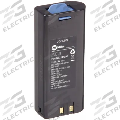MILLER ELECTRIC Replacement Battery: Miller Coolbelt, CoolBelt - Welding Helmet Batteries & Battery Chargers