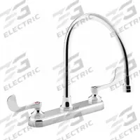 KOHLER Gooseneck Kitchen Faucet: Triton Bowe™, Brass, Widespread, Deck, 3 Mounting Holes, Chrome (MPN K-810T70-5AFA-CP). Key specifications — Series: Triton Bowe™; Brand: KOHLER.