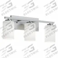 Decorative Vanity: Satin Nickel, 60 W, 120V AC, Dimmable, 22 in Lg, 5 1/2 in Wd, 8 3/4 in Ht (MPN LEOV2209MBSN). Key specifications — Mounting Location: Wall; For Bulb Type: A19; Brand: AFX INC.; Voltage: 120V AC; Housing Finish/Housing Color (Broad): Satin Nickel.