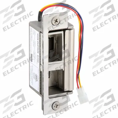 VON DUPRIN Electric Door Strike: 1 3/4 in Wd, 4 7/8 in Ht, Cylindrical/Mortise - Combination Cylindrical & Mortise Electric Strikes