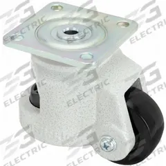 Plate Caster: 2 13/16 in Wheel Dia, 4 13/16 in Mounting Ht, Swivel, 2,205 lb Load Capacity, Hole (MPN HRSP-POA 72G). Key specifications — Brand: APPROVED VENDOR.