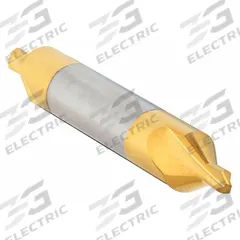 APPROVED VENDOR Center Drill: Plain Type, #5, 60°, 2 3/4 in Overall Lg, TiN Coated Carbide (MPN 300-001507). Key specifications — Brand: APPROVED VENDOR; End Type: Double End.