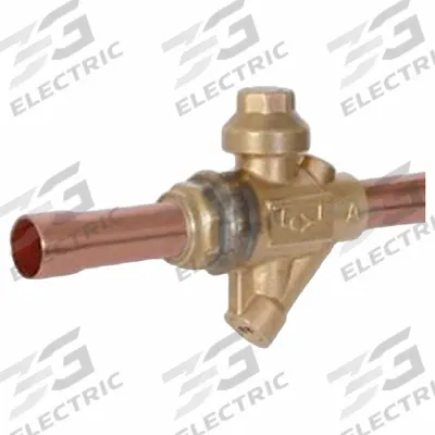 Parker Refrigerant Ball Valve: 21 Cv, 3/4 in Female Sweat, No Access Port, Relief Port - Sweat Connection Refrigeration Ball Valves