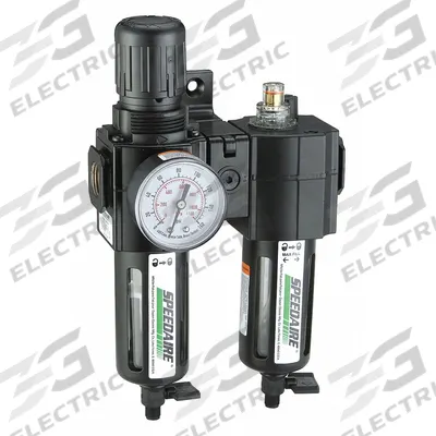 SPEEDAIRE Filter/Regulator/Lubricator: 1/2 in NPT, 60 cfm, 150 psi Max Op Pressure - Speedaire Filter, Regulator & Lubricators (FRLs)