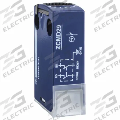 TELEMECANIQUE SENSORS Miniature Limit Switch Body: EN50047 Body, 2 Mounting Holes, SPDT - Body & Receptacle Assemblies for Limit Switches