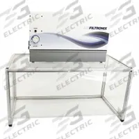 GLAS-COL Containment Hood: G, 46 in Overall Wd, 32 1/2 in Overall Ht, 18 in Overall Dp, White, Std (MPN 200A G46). Key specifications — Assembly: Fully Assembled; Brand: GLAS-COL; Base/Stand Included Input: No (Required); Base/Stand Included: No (Required); Blower Included: Yes; Work Surface Included: No (Required).