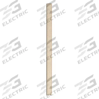 ASI GLOBAL PARTITIONS Partition Column: Steel, Rough Semi Gloss, Sandy Beach, 82 in Ht, 5 in Wd - Pilasters for Bathroom Partitions