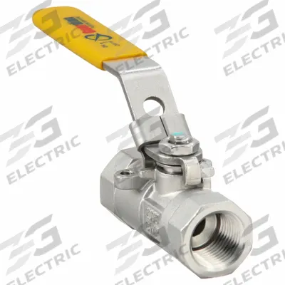 APPROVED VENDOR Manual Two-Way Ball Valve: 1/2 in, 316 Stainless Steel, Straight - Stainless Steel Ball Valves