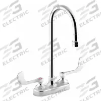 KOHLER Gooseneck Bathroom Faucet: Triton Bowe™, Brass, Chrome Finish, 1 gpm Flow Rate, Centerset (MPN K-400T70-5AKA-CP). Key specifications — Brand: KOHLER; Series: Triton Bowe™.