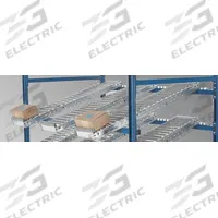 PRO-LINE Flow Racking Additional Tier: 60 in Overall Wd, 48 in Overall Dp, Gray, Steel, Steel (MPN POSAS). Key specifications — Includes Mounting Hardware: Yes; Color: Gray.