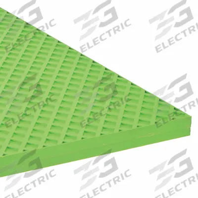 AIRLOC Vibration Isolator Pad: Buna-N, Diamond Pad Top, 39 3/8 in Lg, 19 11/16 in Wd - Vibration-Isolating Pads & Sheets