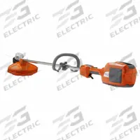 HUSQVARNA Battery-Powered String Trimmer: 16 in Cutting Wd, Straight Shaft, 54-1/3 in Shaft Lg (MPN 520iLX). Key specifications — attr975803: 54-1/3 in; attr975783: HUSQVARNA; attr975787: 16 in; attr975804: Straight; attr987328: No.