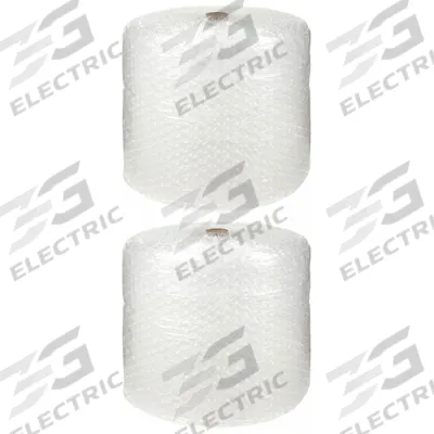 APPROVED VENDOR Bubble Rolls: 1/2 in Bubble Size, 24 in Roll Wd, 125 ft Roll Lg, Clear - Parcel-Ready Bubble Rolls
