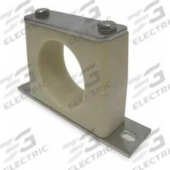 BEHRINGER PIPE SYSTEMS Beta Clamp: Smooth Bore, 316 Stainless Steel Clamp, Santoprene Cushion (MPN BSBX72875-SP)