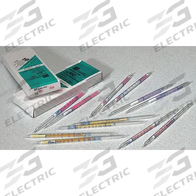 GASTEC Detector Tube: RSH, Gas Detection Tube, Mercaptans ( RSH ), With Pump, 0.1 to 8 ppm - Gas Detection Tubes For Use In GASTEC GV-100 and GV-110 Pumps