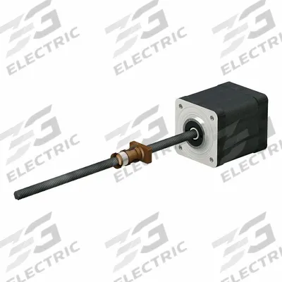 PBC LINEAR Precision Lead Screw: Lead Screw Assembly, Anti-Backlash, PTFE, Stainless Steel - Precision Lead Screw Assemblies