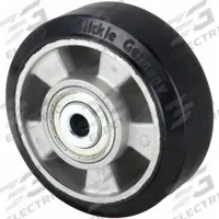 APPROVED VENDOR Caster Wheel: 5 7/8 in Wheel Dia., 2 in Wheel Wd, Rubber, 880 lb Load Rating, Black (MPN ALEV 150/20K-BB0.5). Key specifications — Wheel Core Material: Aluminum; Wheel/Tread Color: Black; Brand: APPROVED VENDOR.