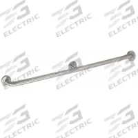 APPROVED VENDOR Wall Grab Bar: Straight, 48 in Lg, 1 1/4 in Dia, Stainless Steel, Satin/Textured (MPN 4WMG5). Key specifications — Brand: APPROVED VENDOR.