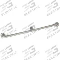 APPROVED VENDOR Wall Grab Bar: Straight, 48 in Lg, 1 1/4 in Dia, Stainless Steel, Satin/Textured (MPN 4WMG5). Key specifications — Brand: APPROVED VENDOR.