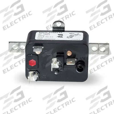 WHITE-RODGERS Magnetic Relay: Surface Mounted, 125 mA Current Rating, 24V AC, SPDT - Surface-Mounted Relays