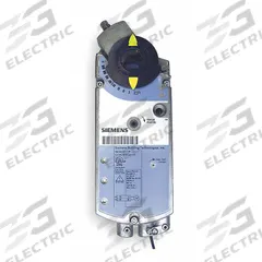 Actuator: Dampers, On/Off, Spring Return, 160 in-lb, 24V AC/DC, Hardwired Plenum Rated Cables (MPN GCA121.1P). Key specifications — Manufacturer Part Number: GCA121.1P; Shaft Type: Self-Centering Shaft Coupling; Shaft Rotation: CW/CCW; Stroke Degree: 90°; Plenum Rating: Plenum Rated; Input Voltage: 24V AC/DC; Brand: SIEMENS; For Use With Building Automation Systems: Building Automation System Compatible.