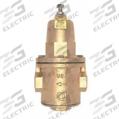 APOLLO Water Pressure Reducing Valve: NPT x NPT, 2 in Pipe Size, Bronze - High Capacity Water Pressure Regulators