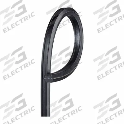 GATES Wedge V-Belt: BB, BB108, 113 in Outside Lg, 21/32 in Top Wd, 17/32 in Thick - BB Section Double-Sided V-Belts