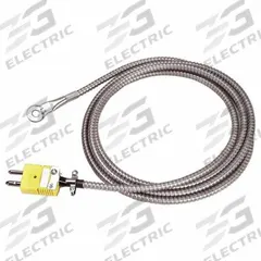 OMEGA Temperature Probes and Components-New: 900°F /0°C to 900°C, Type K, For Air Media Type (MPN WTK-HD-72-S). Key specifications — Brand: OMEGA; Cable Material: Fiberglass Insulation; Cable Length: 72 in.