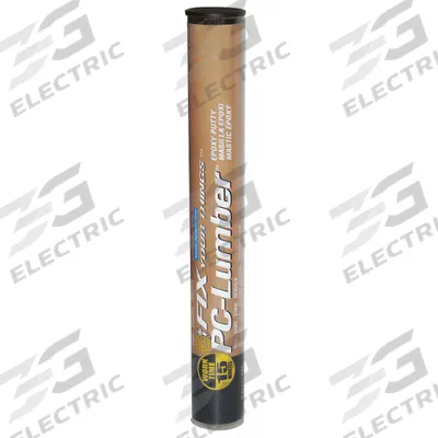 PC PRODUCTS Putty: PC-Lumber, Wood Repair, 2 oz Container Size, Tube, Brown/White - Wood Repair Putties