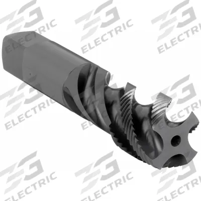 OSG Spiral Flute Tap: 1 1/4"-7 UNC, H6 / 2B-3B, 4 Flute - General Purpose Spiral-Flute Taps