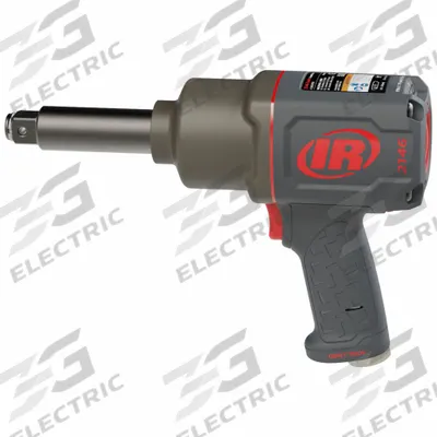 INGERSOLL RAND Air Impact Wrench: Full-Size, 3/4 in Drive, Pistol-Grip, Square - Pistol-Grip Air-Powered Impact Wrenches with Extended Anvils